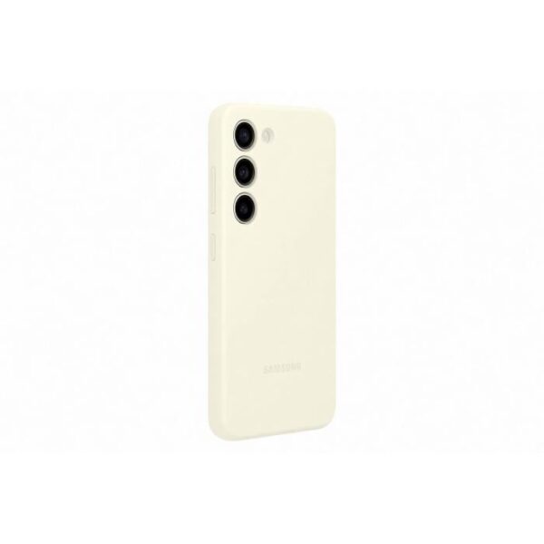 Buy with crypto Samsung S23 CREME silicone shell-3