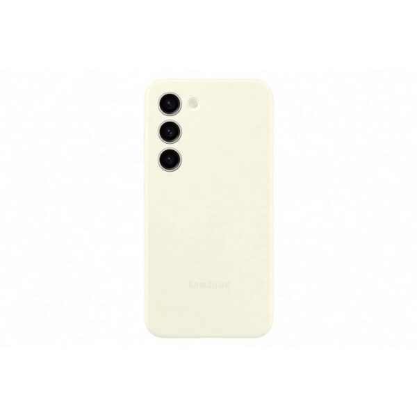 Buy with crypto Samsung S23 CREME silicone shell-1