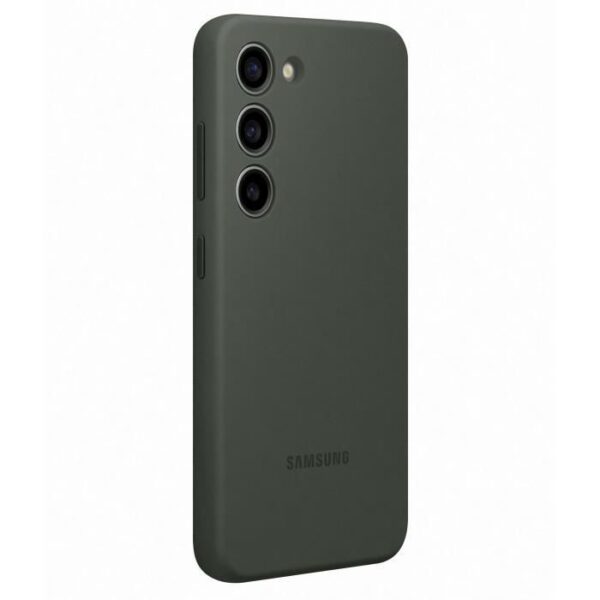 Buy with crypto Samsung S23 Khaki silicone shell-1