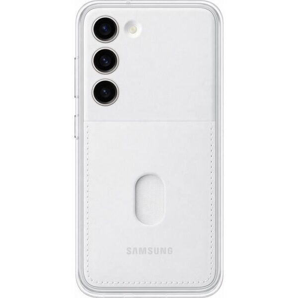 Buy with crypto Samsung shell with reinforced dial Galaxy S23 white-1