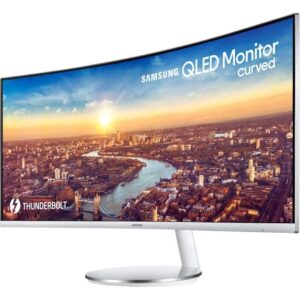 Buy with crypto Curved PC screen - Samsung C34J791WTP - 34 '' UwqHD - SAD SAD - 4 ms - 100Hz - HDMI / DISPLAYPORT / THUNDERBOLT - AMD FREESYNC-1