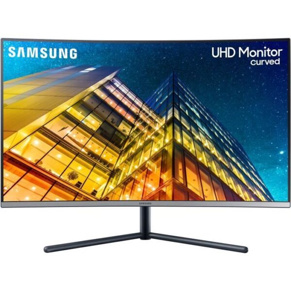 Buy with crypto Curved pc screen - Samsung - U32R590CWP - 32 '' 4K - VA slab - 4 ms - 60Hz - HDMI / DP-4