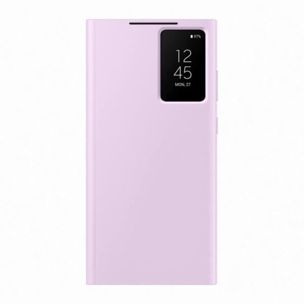 Buy with crypto Samsung Smart View case with G S23 ultra lilac card holder-1