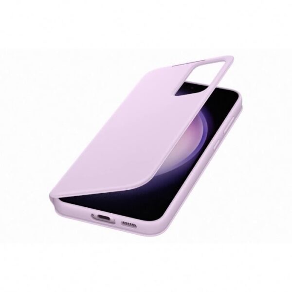 Buy with crypto Samsung Smart View case with Galaxy S23+ Lilas Carte Carte-4