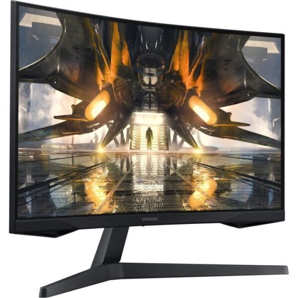 Buy with crypto Curved gaming pc screen - Samsung - Odyssey G5 - G55A S27AG550EP - 27 '' QHD - VA Dalle - 1 ms - 165Hz - HDMI / DISPLAYPORT - AMD FREE-5