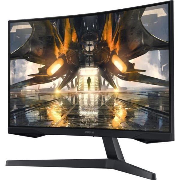 Buy with crypto Curved gaming pc screen - Samsung - Odyssey G5 - G55A S27AG550EP - 27 '' QHD - VA Dalle - 1 ms - 165Hz - HDMI / DISPLAYPORT - AMD FREE-1