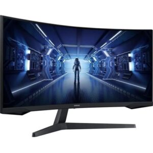 Buy with crypto Curved gaming pc screen - Samsung - Odyssey G5 - G55T C34G55TWP - 34 '' UwqHD - SAD - 1 MS - 165Hz - HDMI / Displayport / USB-1