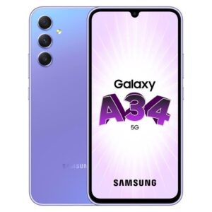 Buy with crypto Samsung Galaxy A34 5g Lavender 128 GB-1