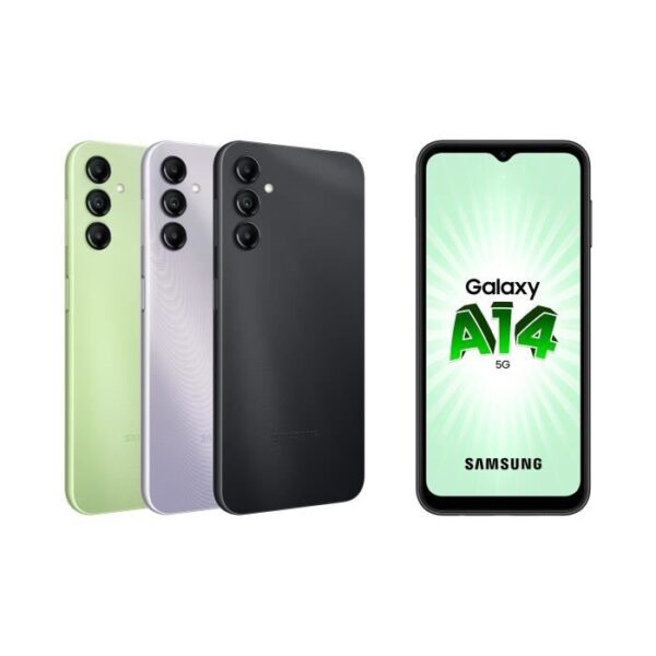 Buy with crypto Samsung Galaxy A14 5G Lime 64 GB-3