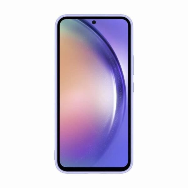 Buy with crypto Samsung silicone shell Galaxy A54 Violet-2