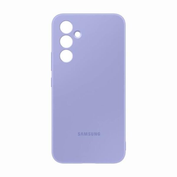 Buy with crypto Samsung silicone shell Galaxy A54 Violet-3