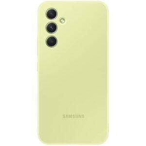Buy with crypto Samsung silicone shell galaxy A54 light green-1