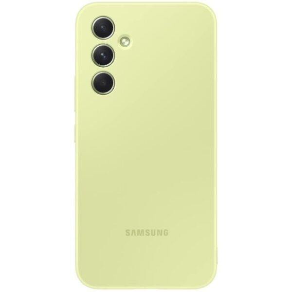 Buy with crypto Samsung silicone shell galaxy A54 light green-1