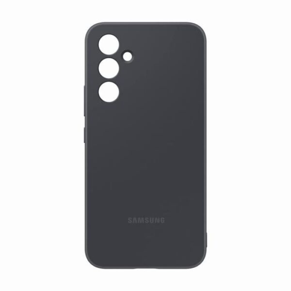 Buy with crypto Samsung Galaxy A54 5g black silicone shell-3