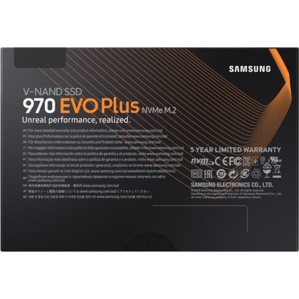 Buy with crypto SAMSUNG - Internal SSD - 970 EVO PLUS - 2TB - M.2 (MZ-V7S2T0BW)-4