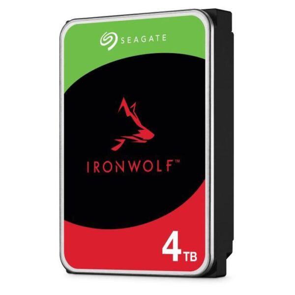 Buy with crypto Seagate - Internal hard drive - Ironwolf NAS - 4TO - 3.5 - 5400 rpm (ST4000VN006)-2