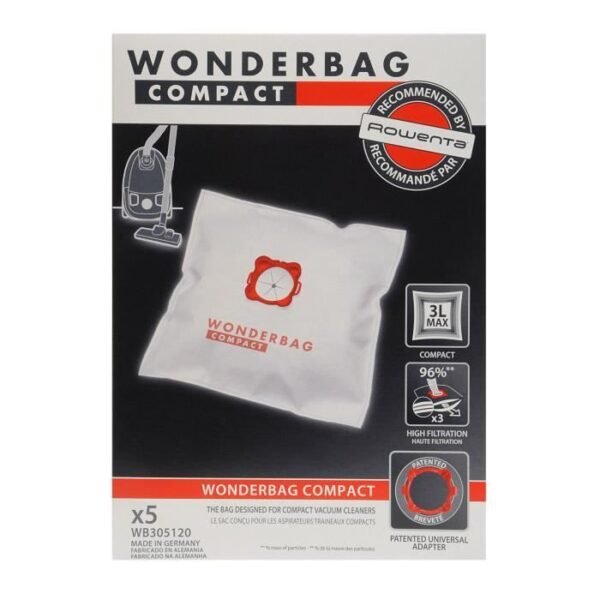 Buy with crypto Box of 5 Wonderbags Compact WB305120-3