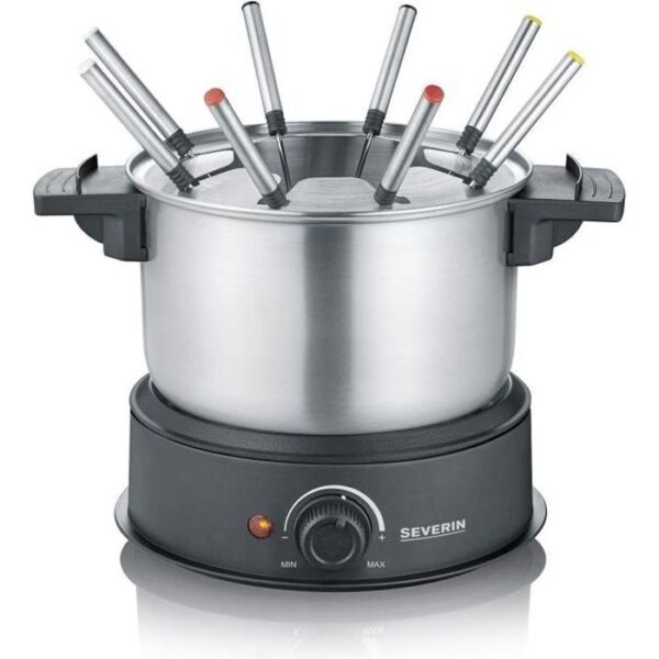 Buy with crypto Severin FO2473 Electric Fondue 8 people with removable stainless steel scoop