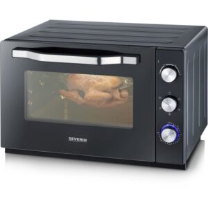 Buy with crypto Severin to 2073 Posable oven xxl with rotating heat 60 L with pizza stone and turns