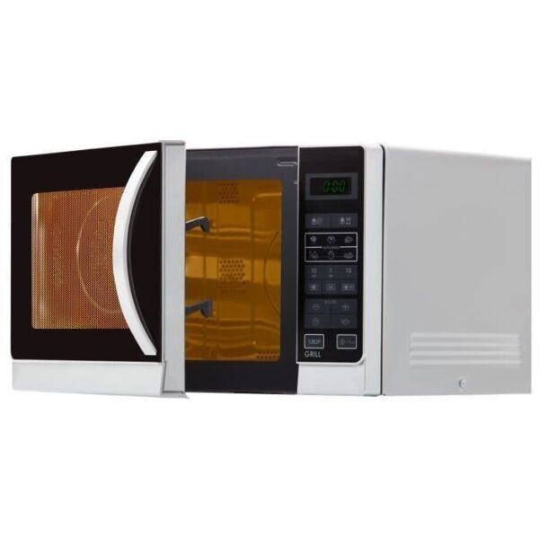 Buy with crypto Sharp R -742WW - Grill microwave - White - 25L - 900 W - Grill 1000 W - Free Pose-3