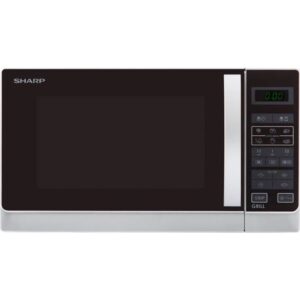 Buy with crypto Sharp R -742WW - Grill microwave - White - 25L - 900 W - Grill 1000 W - Free Pose-1