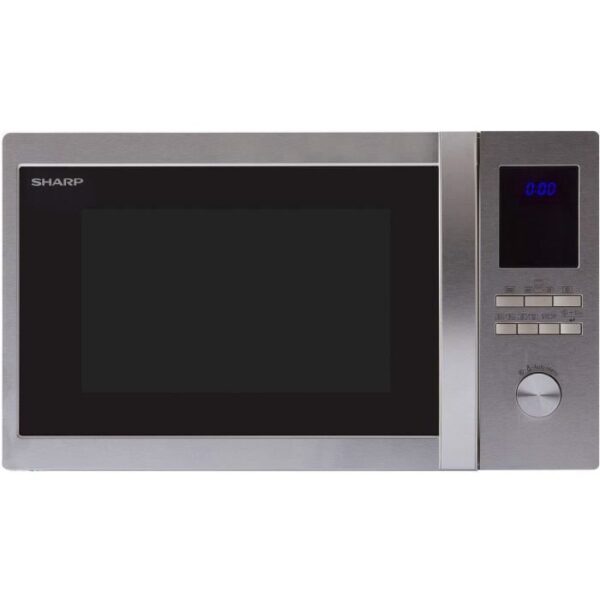 Buy with crypto Sharp R -922Stwe - Grill Stainless steel microwave - 32 L - 1000 W - Grill 1100 W - Four 2500 W - Free installation-1