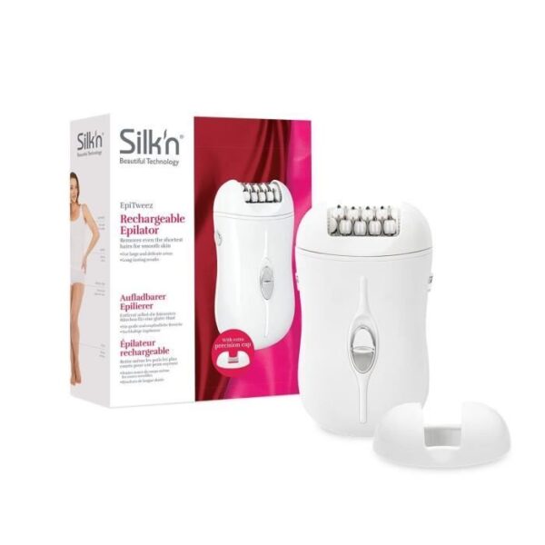 Buy with crypto Silk'n mechanical epilator - EPI1PE1001 - Sector or wireless - 2 Accessories - White-3