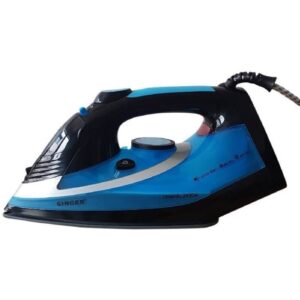Buy with crypto SINGER STI-1730 - Iron - Anti-limestone - Horizontal and vertical steam jet - 2400 W - Stainless steel soleplate-1