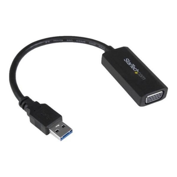 Buy with crypto StarTech.com USB 3.0 to VGA Video Adapter - External Graphics Card with Integrated Driver Installation - 1080p (USB32VGAV)-1