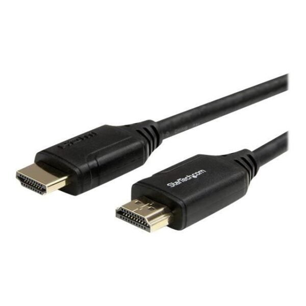 Buy with crypto StarTech.com High Quality High Speed HDMI Cable with 2m Ethernet - 4K 60Hz (HDMM2MP)-1