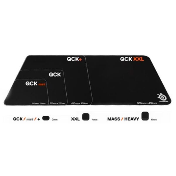 Buy with crypto STEELSERIES Qck Small PC Gaming Mouse Pad-3