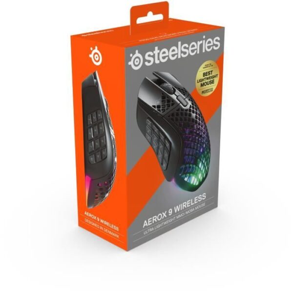 Buy with crypto Gaming mouse - STEELSERIES - Aerox 9 Wireless Gaming Mouse-2