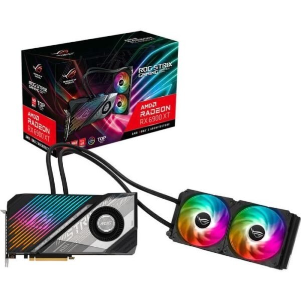 Buy with crypto Graphics Card - ASUS - STRIX-LC-RX6900XT-T16G-GAMING-1