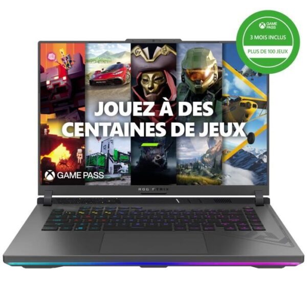 Buy with crypto PC Laptop Gamer Asus Rog Stix G16 | 16 WQXGA 240HZ - RTX 4070 8GB - Intel Core i9-13980HX - RAM 32GO - 1TO SSD - Win 11-1