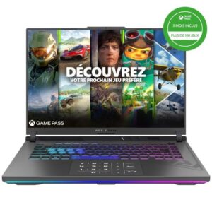 Buy with crypto PC Laptop Gamer Asus Rog Stix G16 | 16 WQXGA 240Hz - RTX 4070 8GB - Intel Core i7-13650HX - RAM 16GB - 512GB SSD - Win 11-1