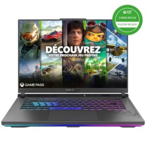 Buy with crypto PC Laptop Gamer Asus Rog Stix G16 | 16 wuxga 165Hz - RTX 4060 8GB - Intel Core i7-13650HX - RAM 16GB - 512GB SSD - Win 11-1