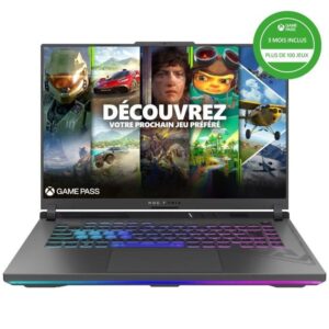 Buy with crypto PC Laptop Gamer Asus Rog Stix G16 | 16 WQXGA 240Hz - RTX 4060 8GB - Intel Core i9-13980HX - RAM 32GO - 1TO SSD - Win 11-1