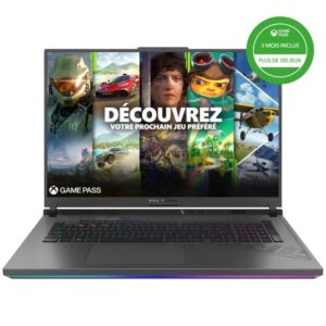 Buy with crypto PC Laptop Gamer Asus ROG Stix G18 | 18 wuxga 165Hz - RTX 4070 8GB - Intel Core i7-13650HX - RAM 32GO - 512GB SSD - Win 11-1