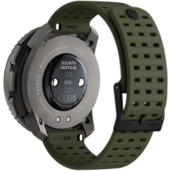 Buy with crypto Sport connected watch - SUUNTO - Vertical Titanium Solar Forest-3