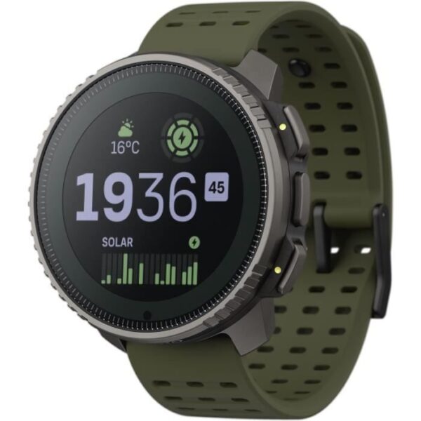 Buy with crypto Sport connected watch - SUUNTO - Vertical Titanium Solar Forest-1