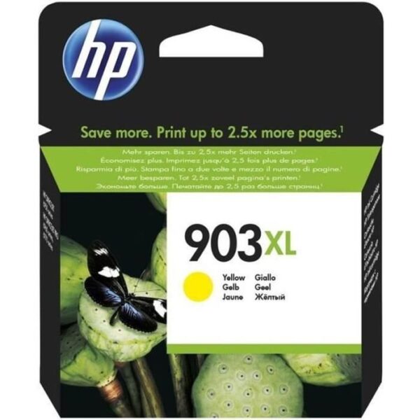 Buy with crypto Genuine HP 903XL Yellow Ink Cartridge for HP OfficeJet Pro 6950/6960/6970 (T6M11AE)-1