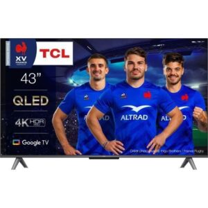 Buy with crypto TCL LED 43qled770 - 109 cm (43) - 4K Qled Dolby Vision Dolby Atmos - Google TV HDMI 2.1-1