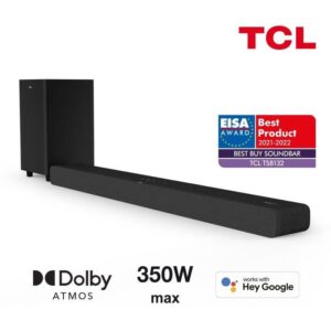 Buy with crypto TCL TS8132 Soundbar with wireless subwoofer - Dolby Atmos 3.1.2 - 350W -Chromecast built-in-Apple AirPlay-HDMI compatible-1