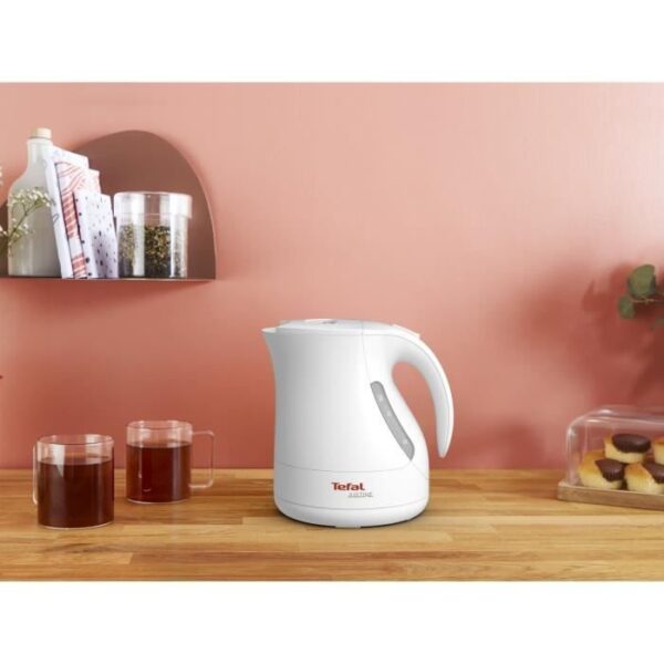 Buy with crypto TEFAL BF512011 Justine Electric Kettle - White-5