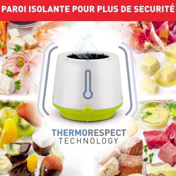 Buy with crypto TEFAL EF260312 Colormania Thermorespect Fondue - Blue-4