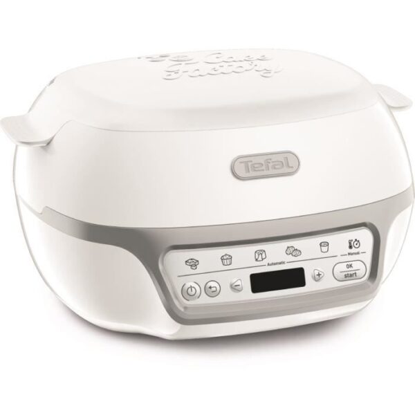 Buy with crypto Tefal KD812110 Cake Factory Delights Silver Cake Cake