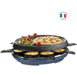 Buy with crypto TEFAL - COLORMANIA Grill crepes RE310401 - 8 people with cups - steel blue-1