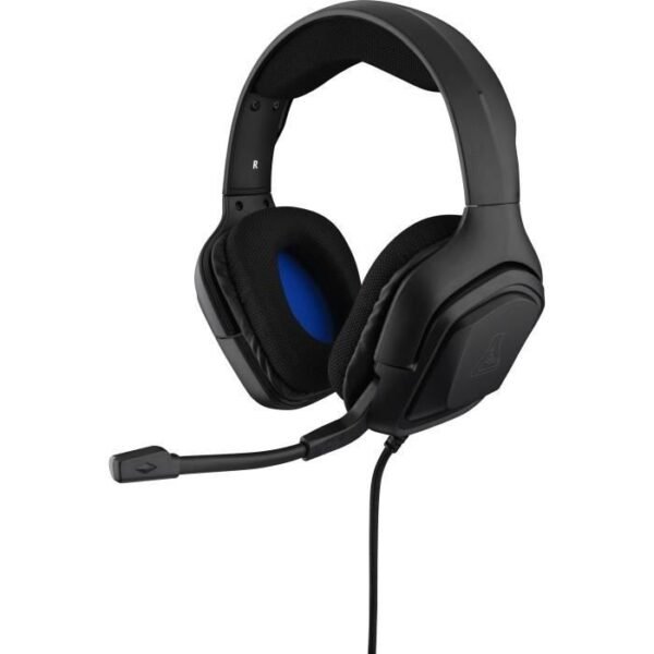 Buy with crypto THE G-LAB Korp Cobalt Gaming Headset Compatible PC
