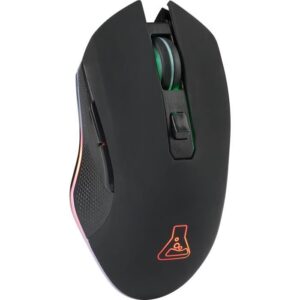 Buy with crypto Retro backlit gaming mouse The G -LAB 3200DPI - Black-1