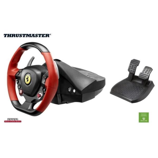 Buy with crypto THRUSTMASTER Volant FERRARI 458 SPIDER Racing Wheel - Xbox One-2